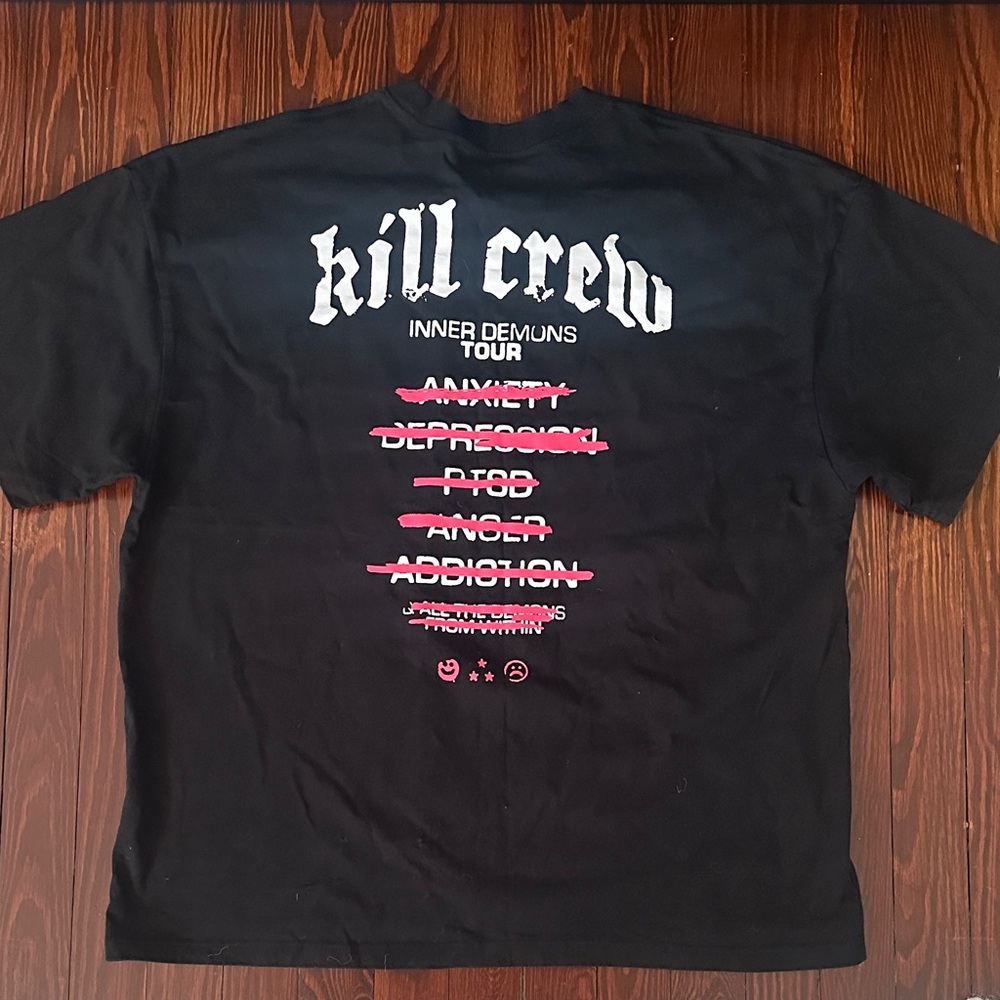KILL CREW “INNER DEMONS” T-SHIRT - Picture 4 of 5